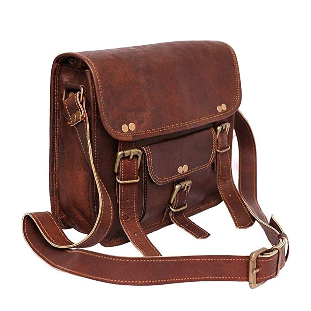 Unique Personalized Daily Stylish Sling Messenger Customized Messenger Bags Gifts for Men by Groovy Guy
