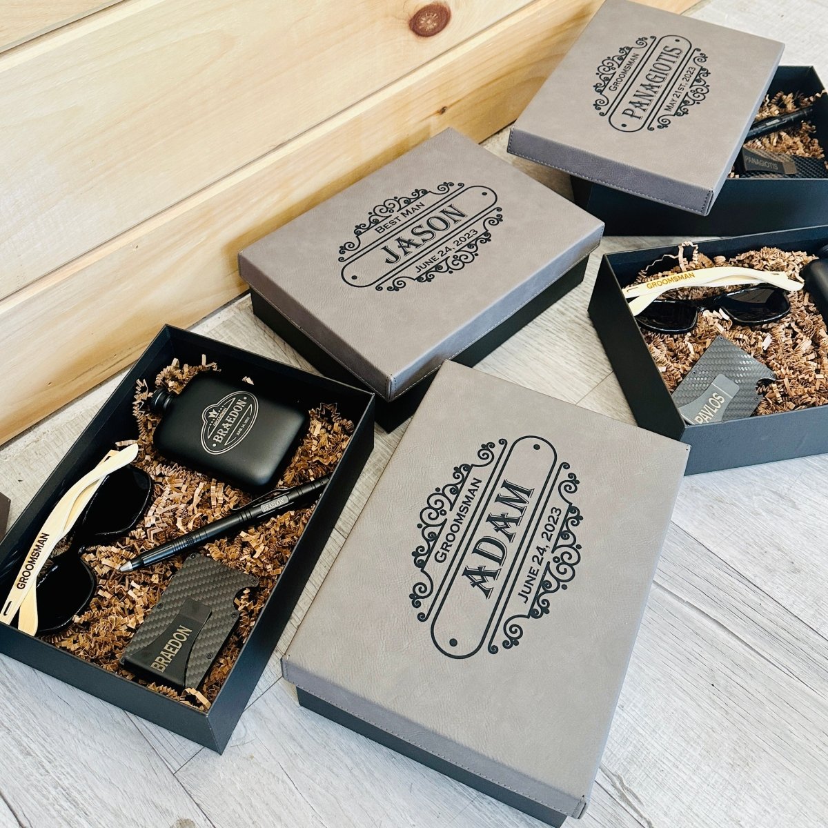 Unique Personalized Groomsmen Gear Customized Groomsmen Gifts Gifts for Men by Groovy Guy