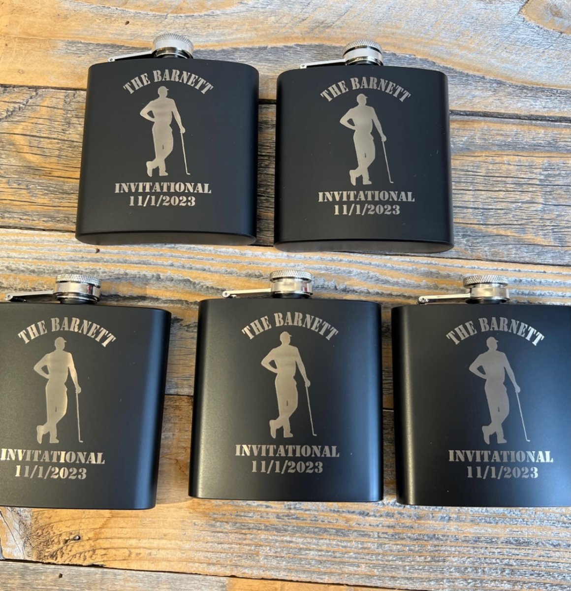 Unique Personalized Chip Shot Sips Customized Golf Gifts for Men by Groovy Guy