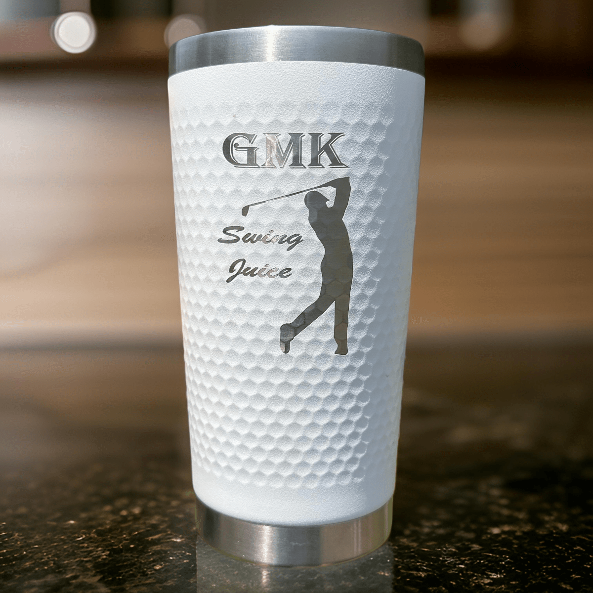 Unique Personalized Custom Golf Ball Tumbler Customized Golf Gifts for Men by Groovy Guy