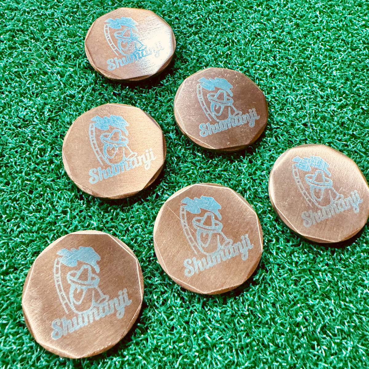 Golf Outing Copper Ball Marker