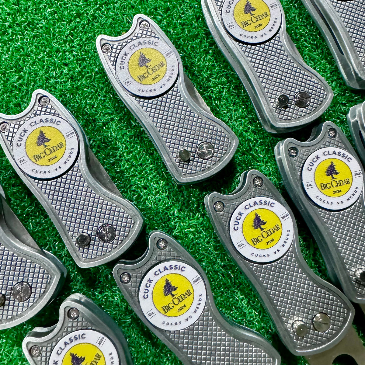 Premium Custom Golf Divot Tool with Ball Marker