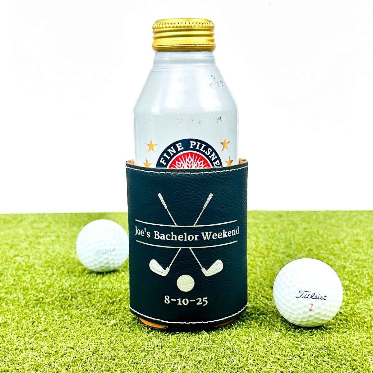 Unique Personalized Golf Weekend Koozie Customized Personalized Koozie Gifts for Men by Groovy Guy
