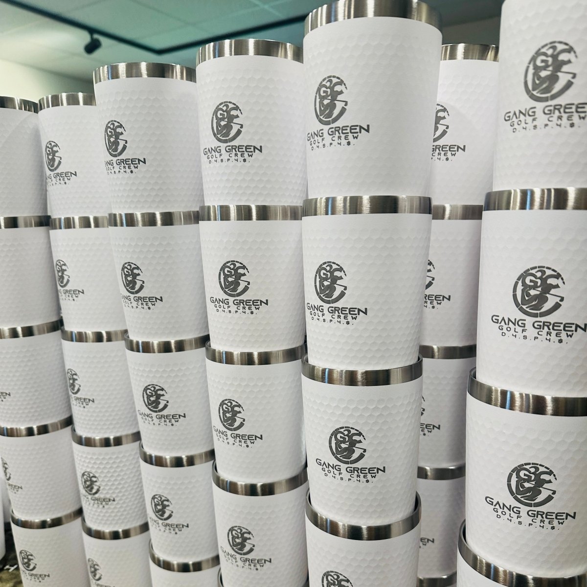 Unique Personalized Custom Logo Golf Tumbler (20 oz) Customized Gifts for Men by Groovy Guy