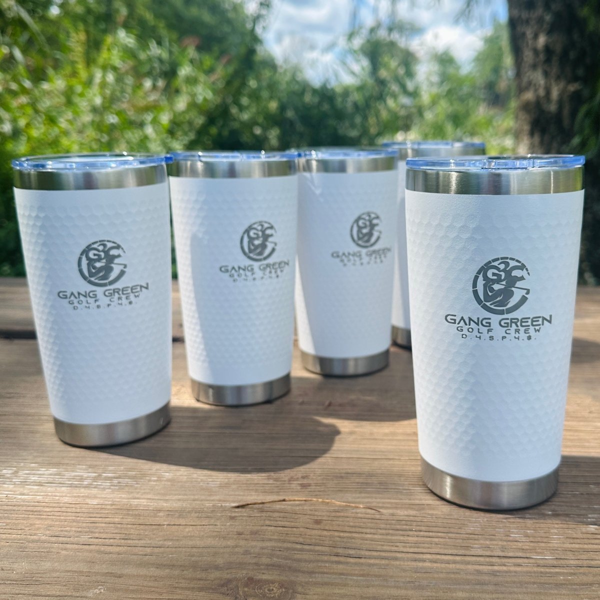 Unique Personalized Custom Logo Golf Tumbler (20 oz) Customized Gifts for Men by Groovy Guy