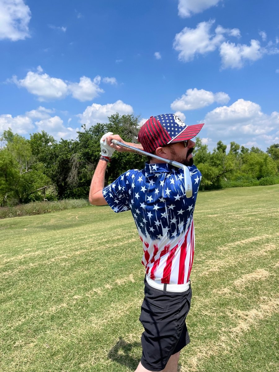 Unique Personalized USA Polo Customized Gifts for Men by Groovy Guy