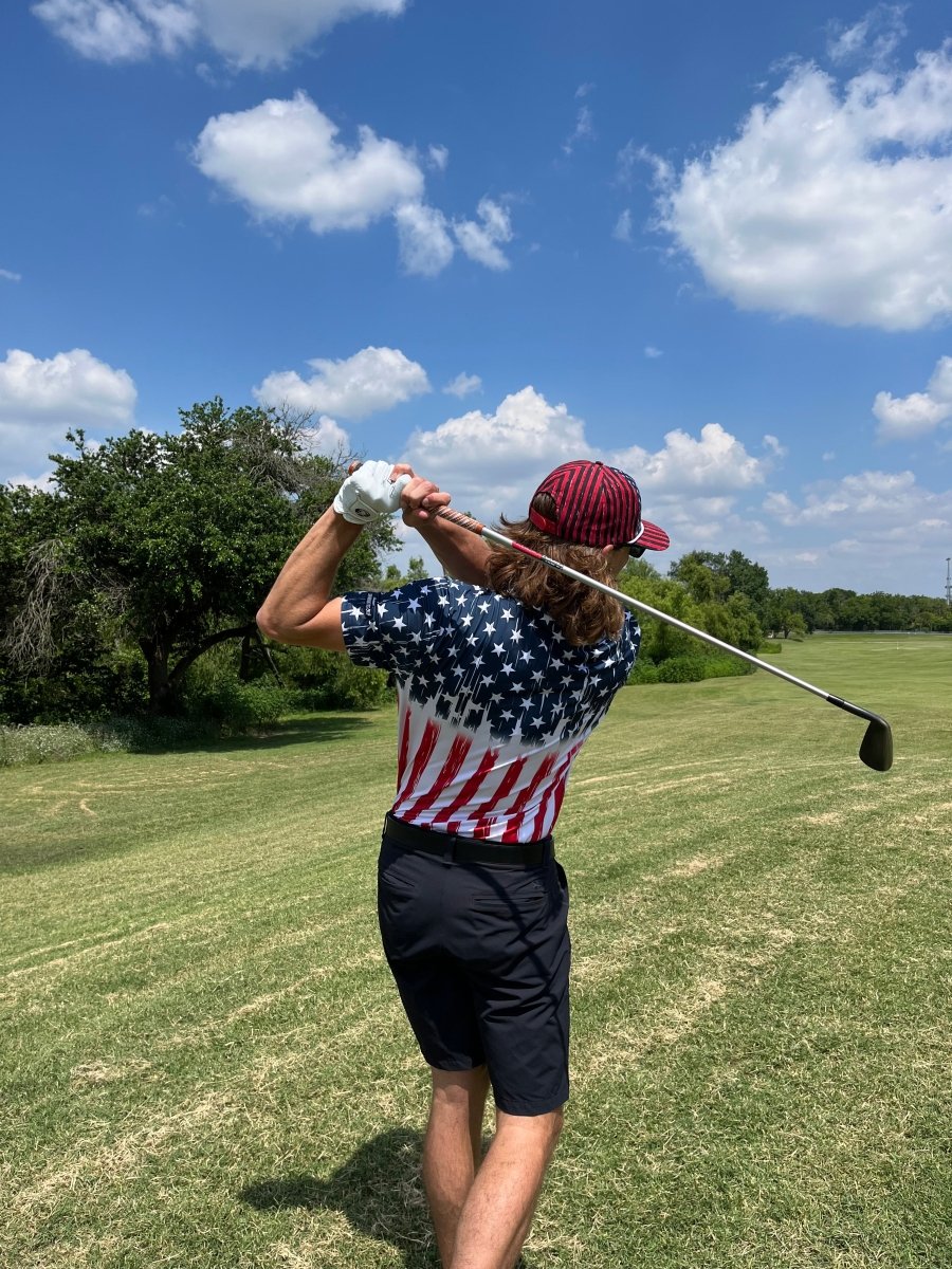 Unique Personalized USA Polo Customized Gifts for Men by Groovy Guy