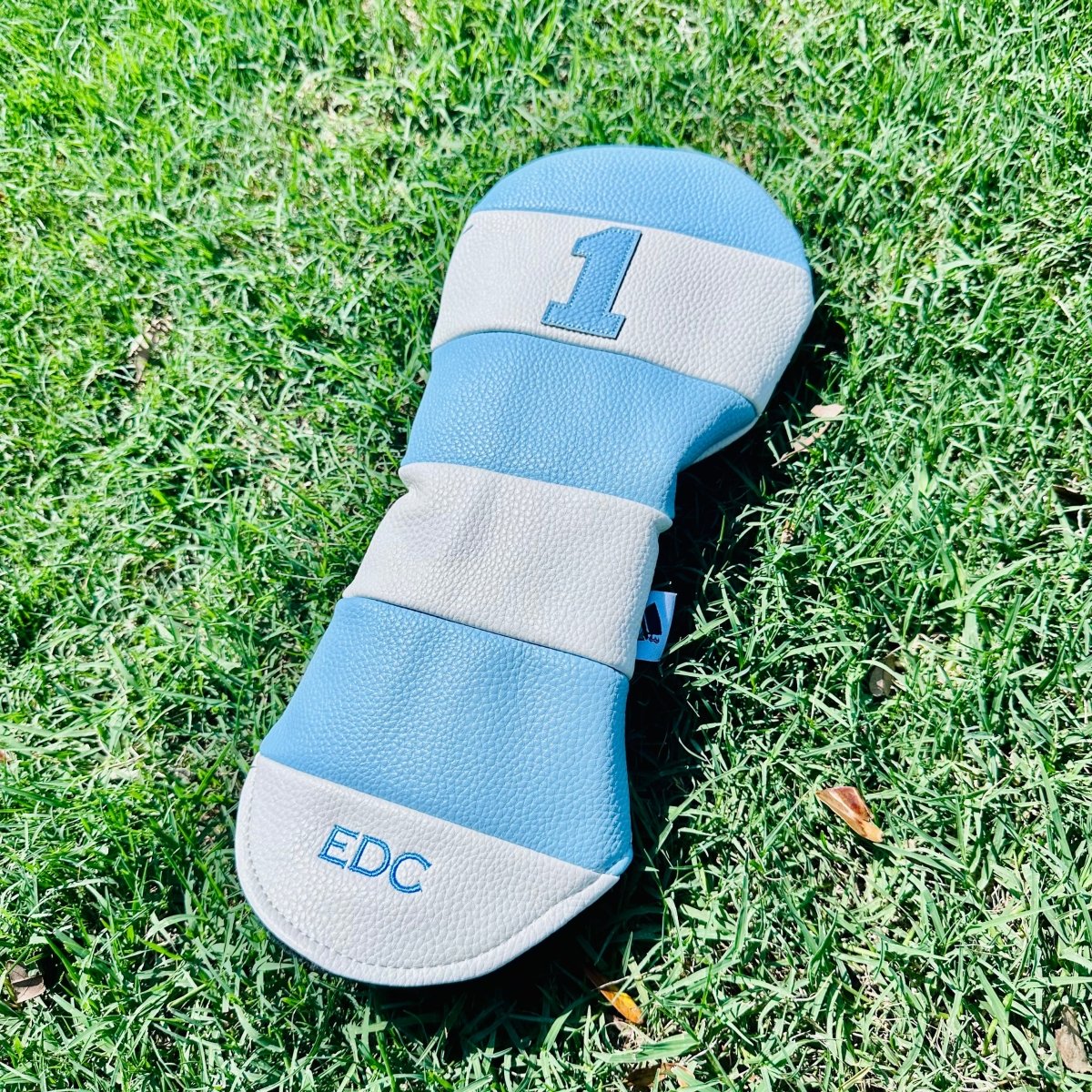 Unique Personalized Links Lux Monogrammed Head Cover Customized Golf Lasers Gifts for Men by Groovy Guy