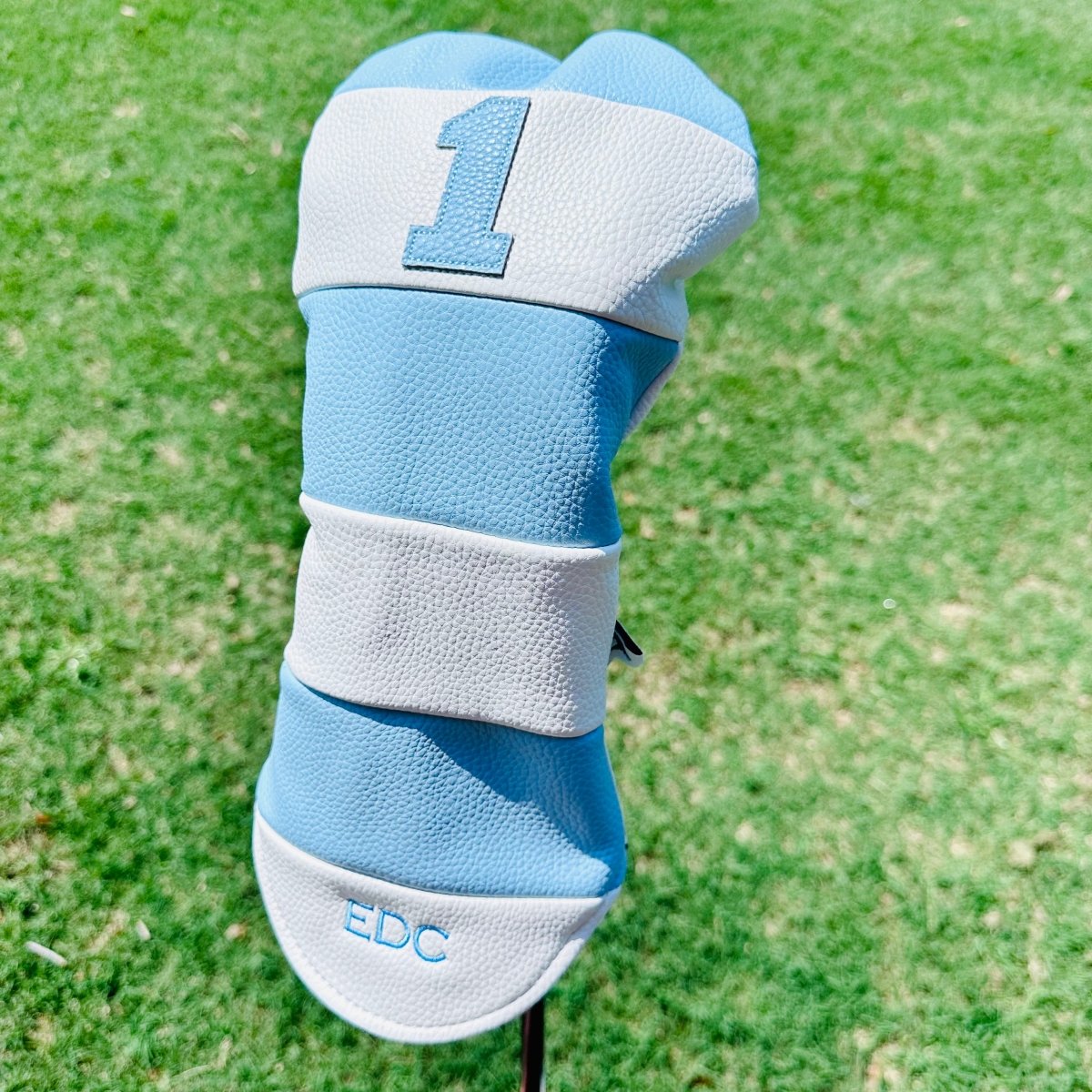 Unique Personalized Links Lux Monogrammed Head Cover Customized Golf Lasers Gifts for Men by Groovy Guy