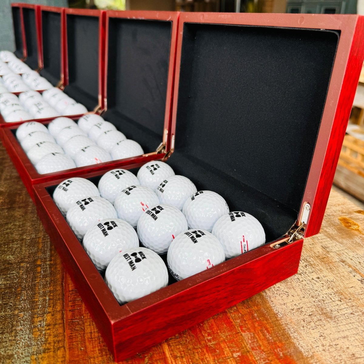 Unique Personalized Fairway Squad Set Customized Groomsmen Proposal Gifts for Men by Groovy Guy
