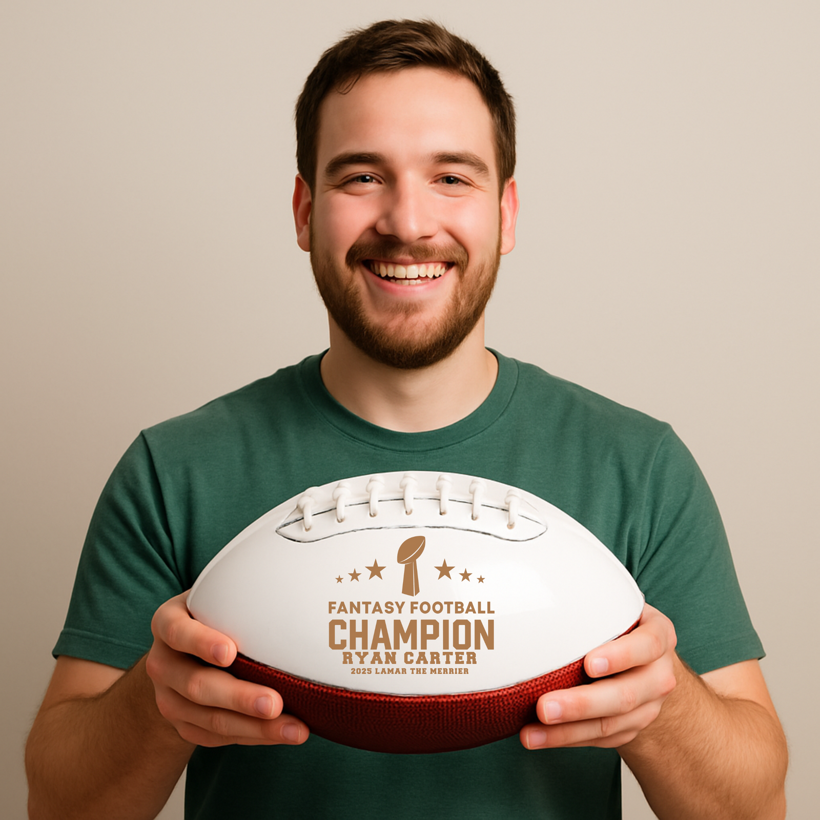 Fantasy Football Champion Trophy Ball