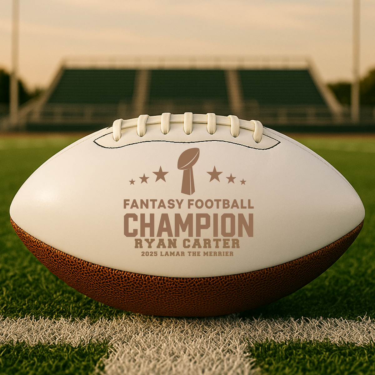Fantasy Football Champion Trophy Ball