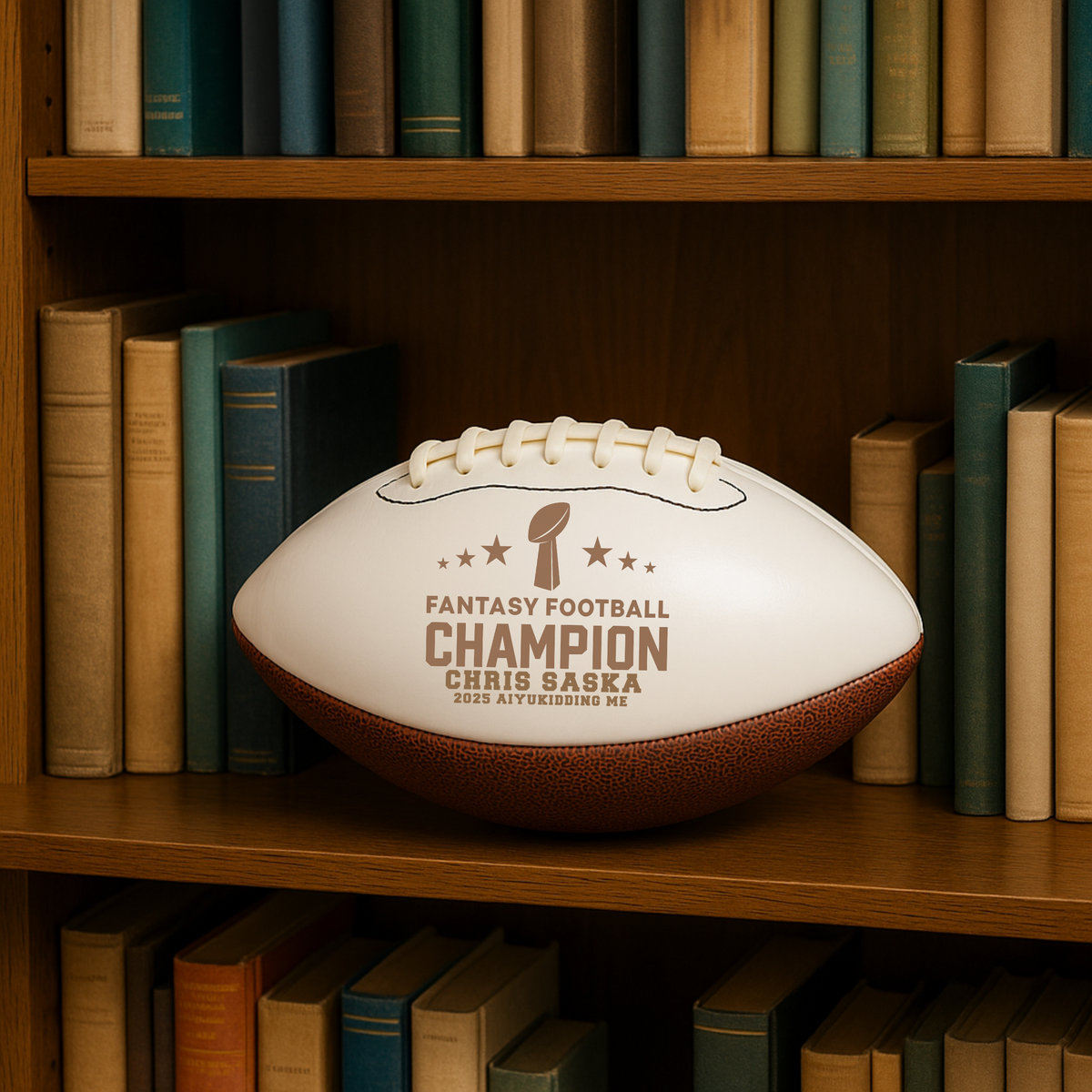 Fantasy Football Champion Trophy Ball