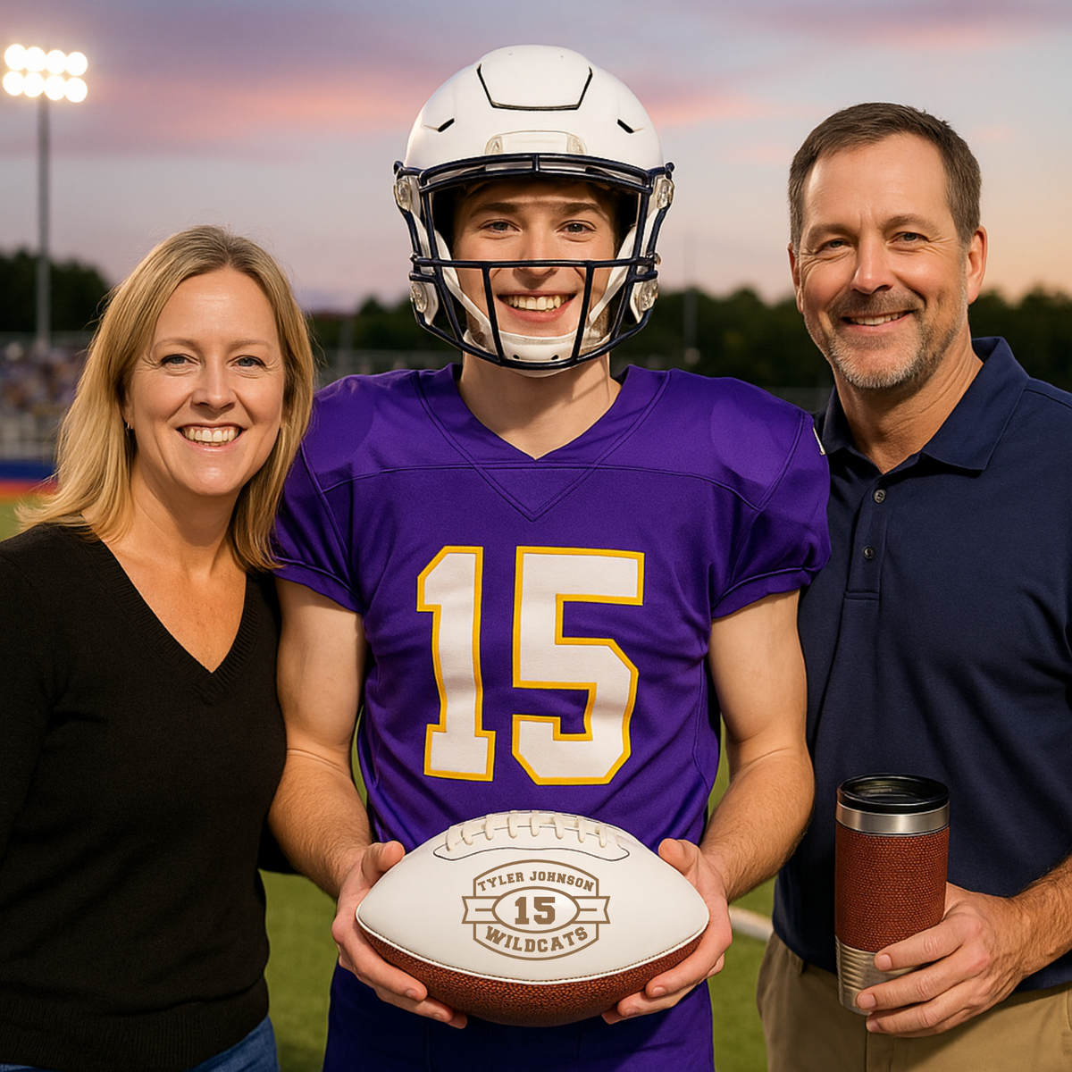 Custom Keepsake Football