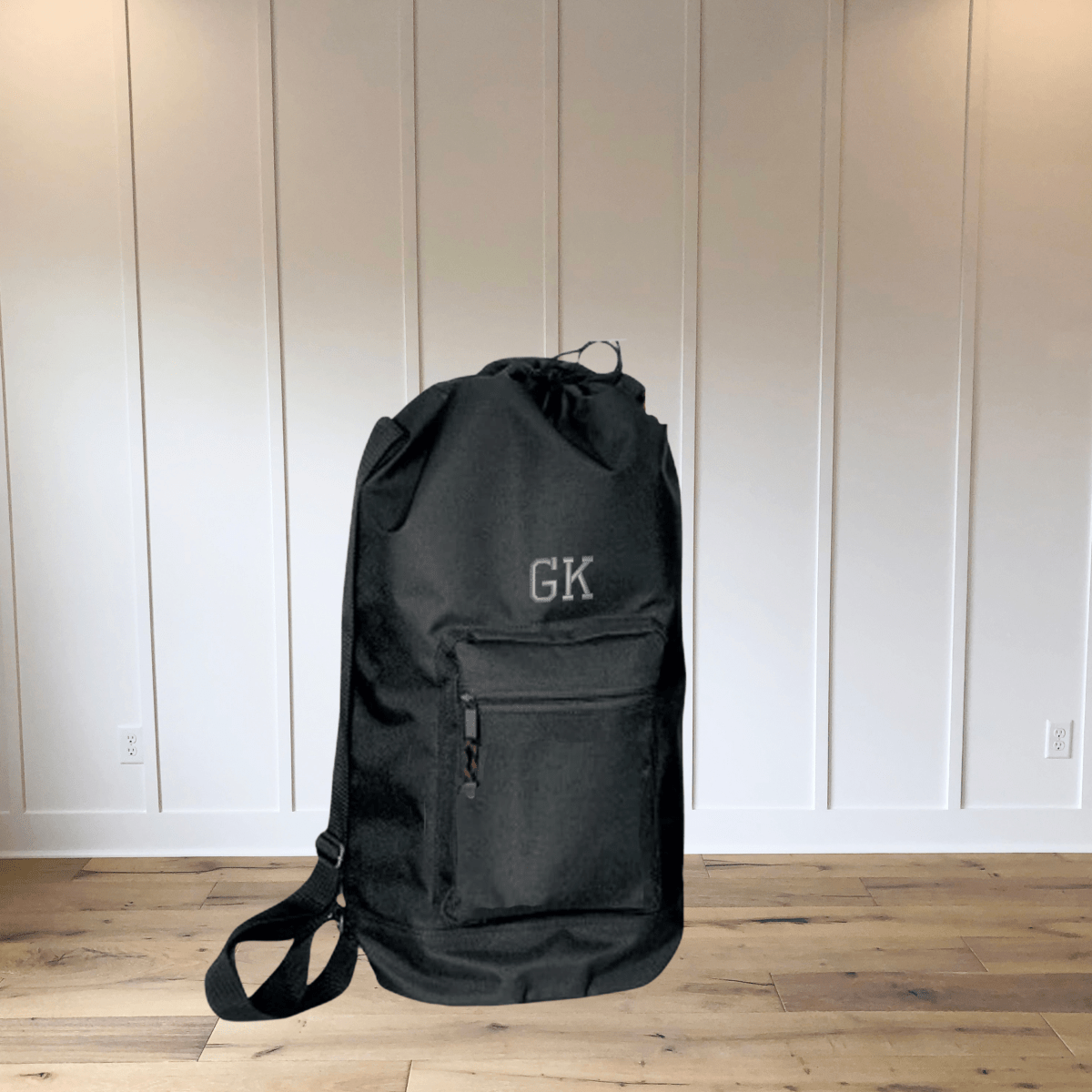 Unique Personalized Monogrammed Laundry Bag Customized Backpack Gifts for Men by Groovy Guy