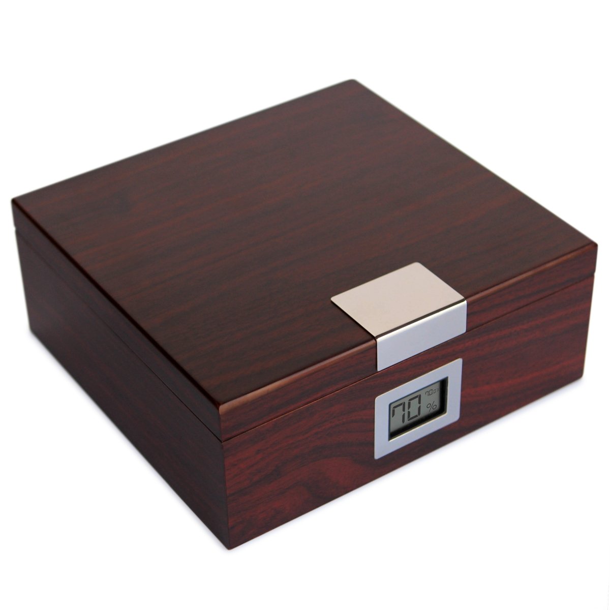 Unique Personalized Kingston Cherry Finish Humidor Customized Humidor Gifts for Men by Groovy Guy