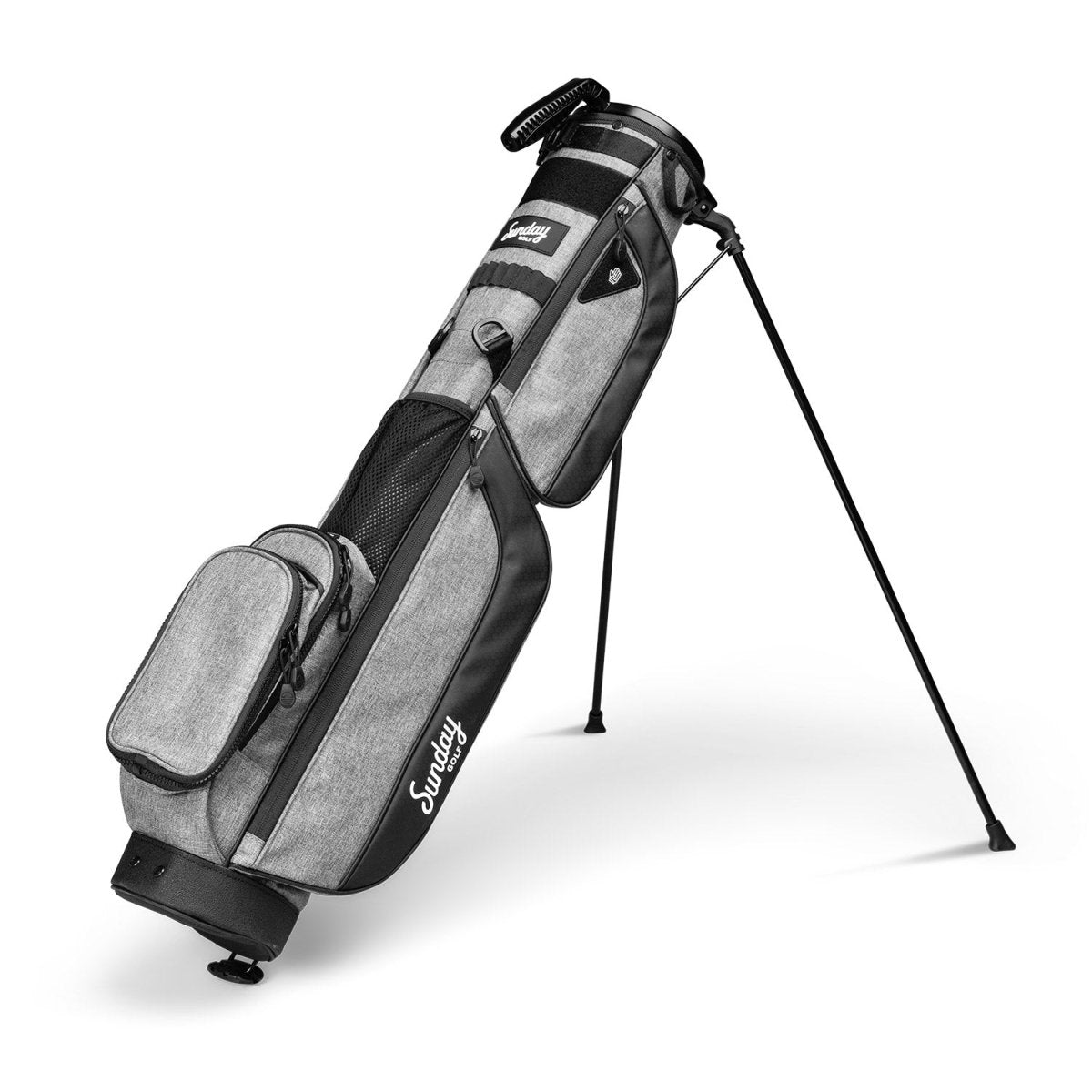 Unique Personalized LOMA XL | Heather Gray Carry Bag Customized Golf Bag XL Gifts for Men by Groovy Guy