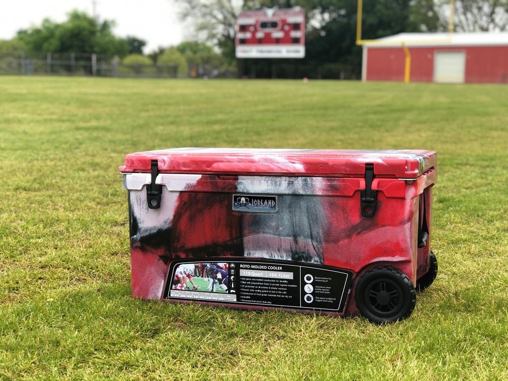 Unique Personalized Longship Series 110 QT Cooler Customized Coolers Gifts for Men by Groovy Guy