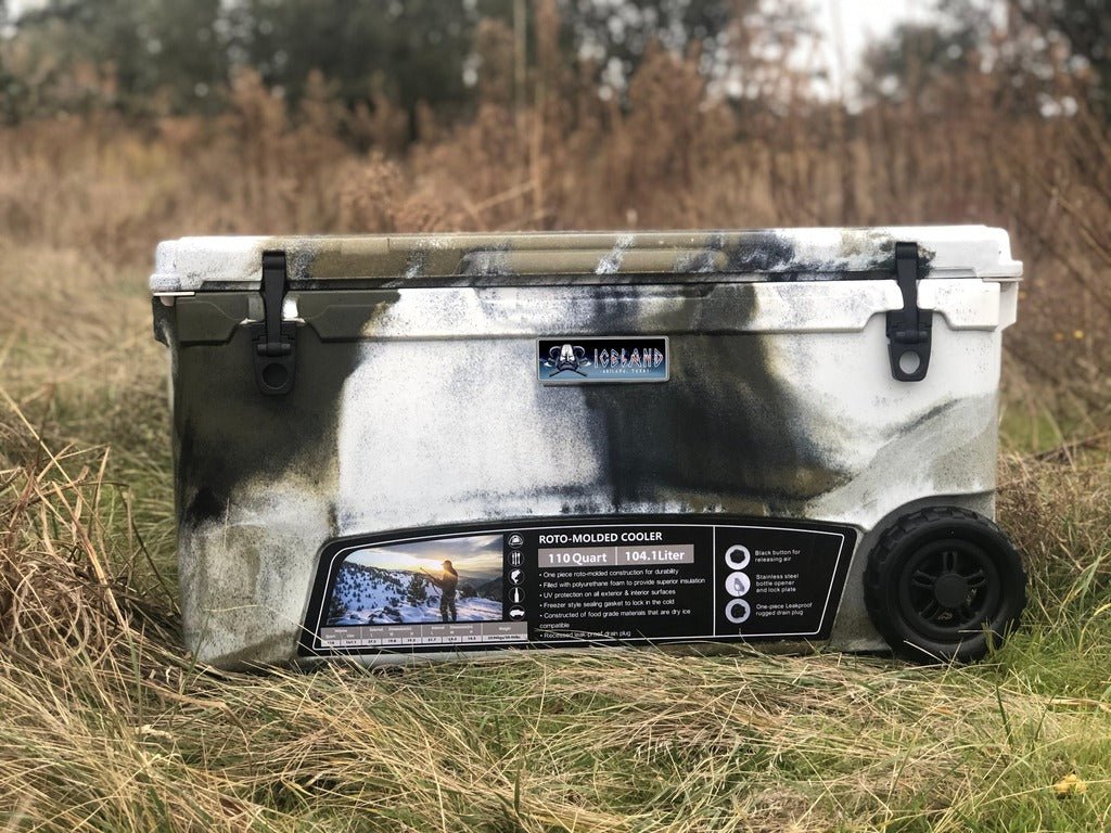 Unique Personalized Longship Series 110 QT Cooler Customized Coolers Gifts for Men by Groovy Guy