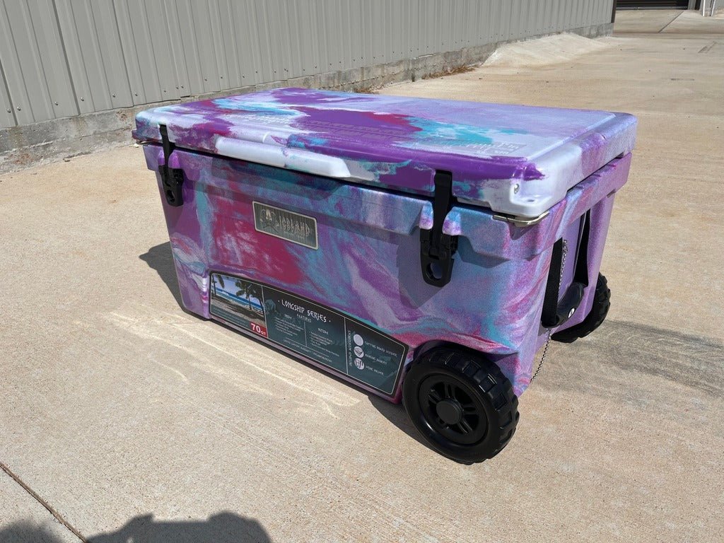Unique Personalized Longship Series 70 QT Cooler Customized Coolers Gifts for Men by Groovy Guy