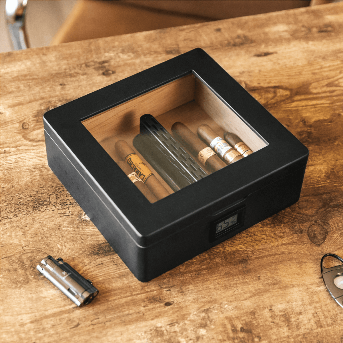 Unique Personalized MAG Humidor Customized Humidor Gifts for Men by Groovy Guy