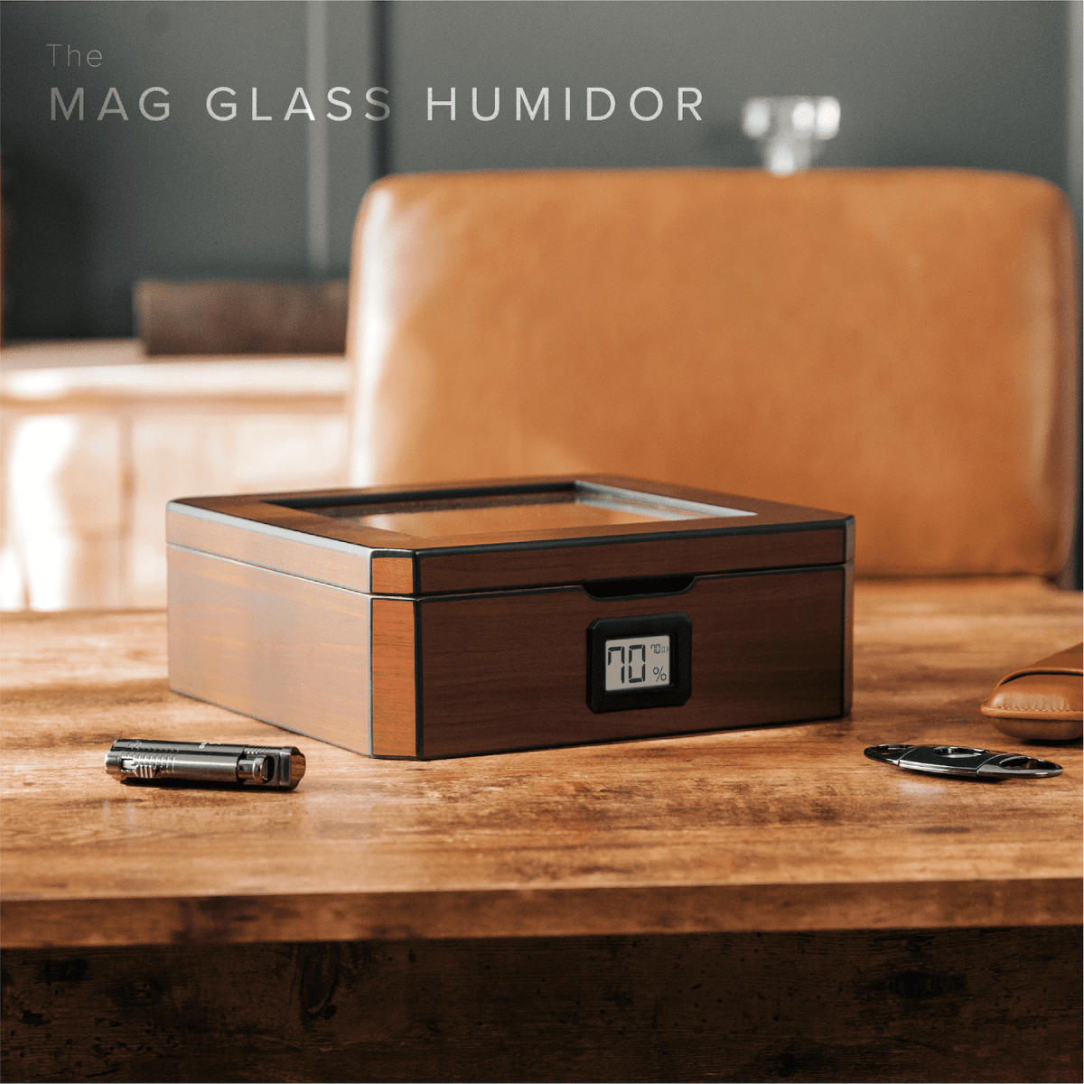 Unique Personalized MAG Humidor Customized Humidor Gifts for Men by Groovy Guy