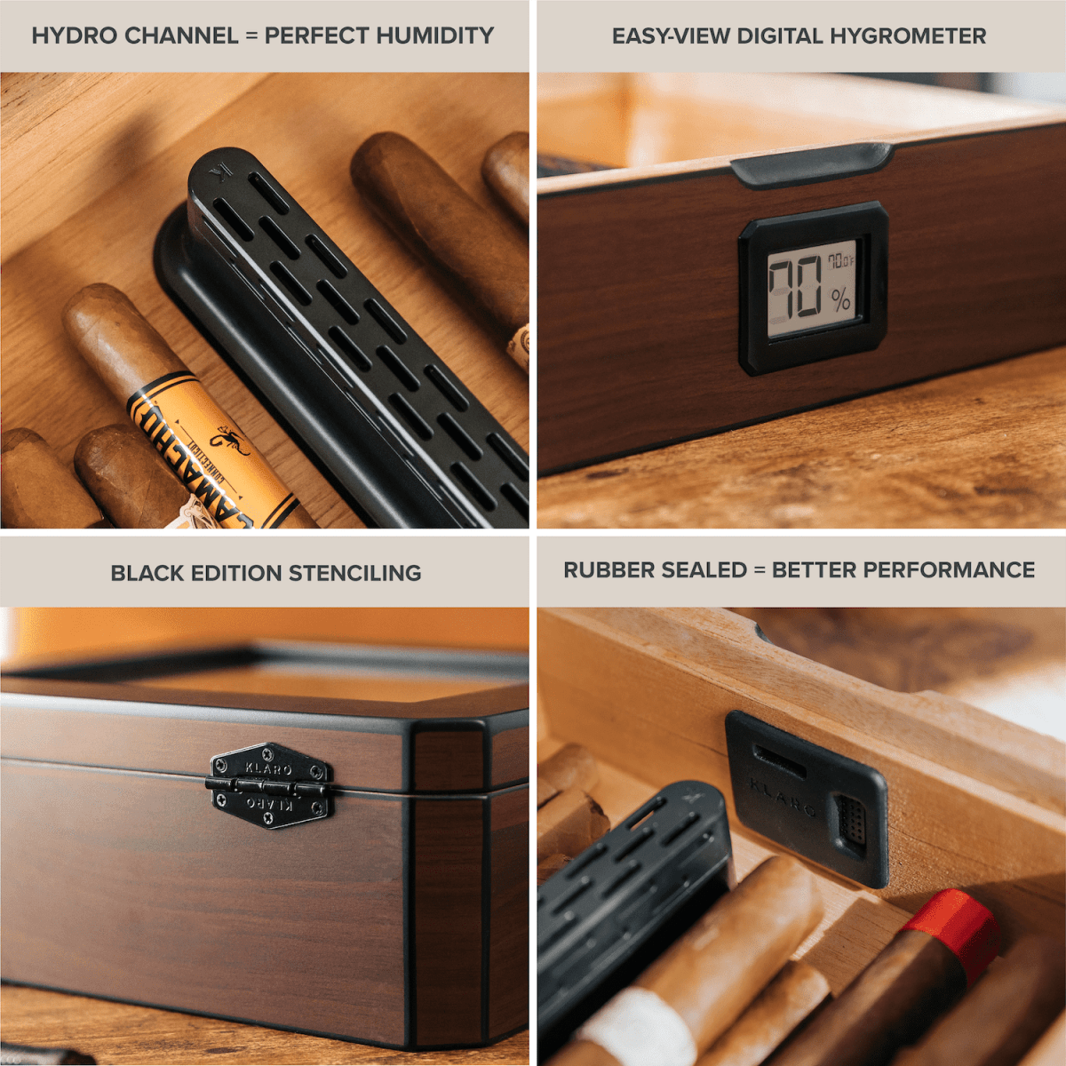 Unique Personalized MAG Humidor Customized Humidor Gifts for Men by Groovy Guy