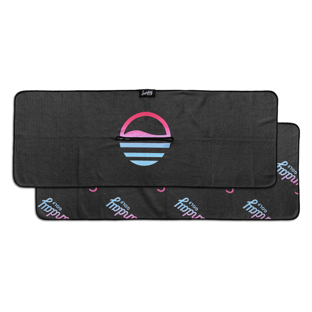 Unique Personalized Hometown Golf Towel | Miami Vice Customized Towels Gifts for Men by Groovy Guy