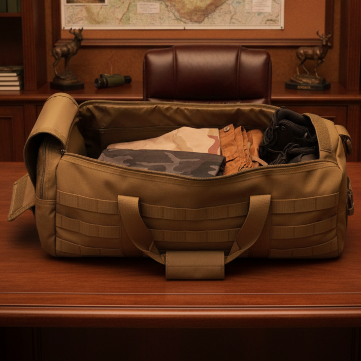 Outdoorsman Tactical Traveler Duffle Bag