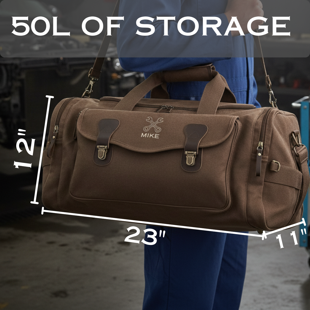 Wrench Time Duffle Bag