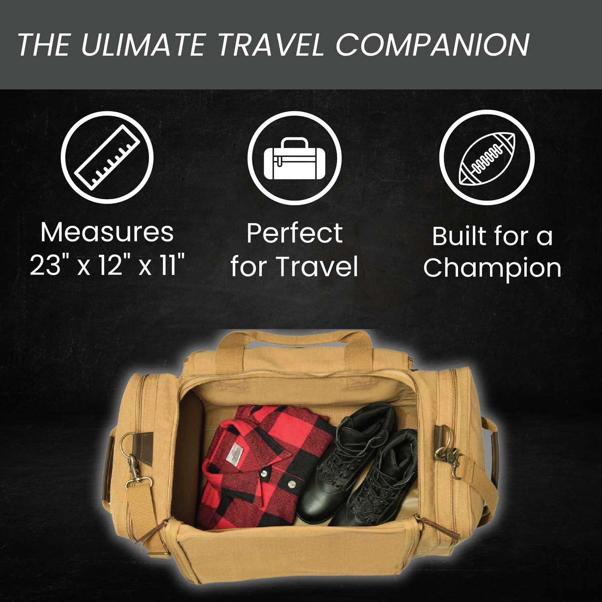 Final Drive Senior Football Duffle Bag