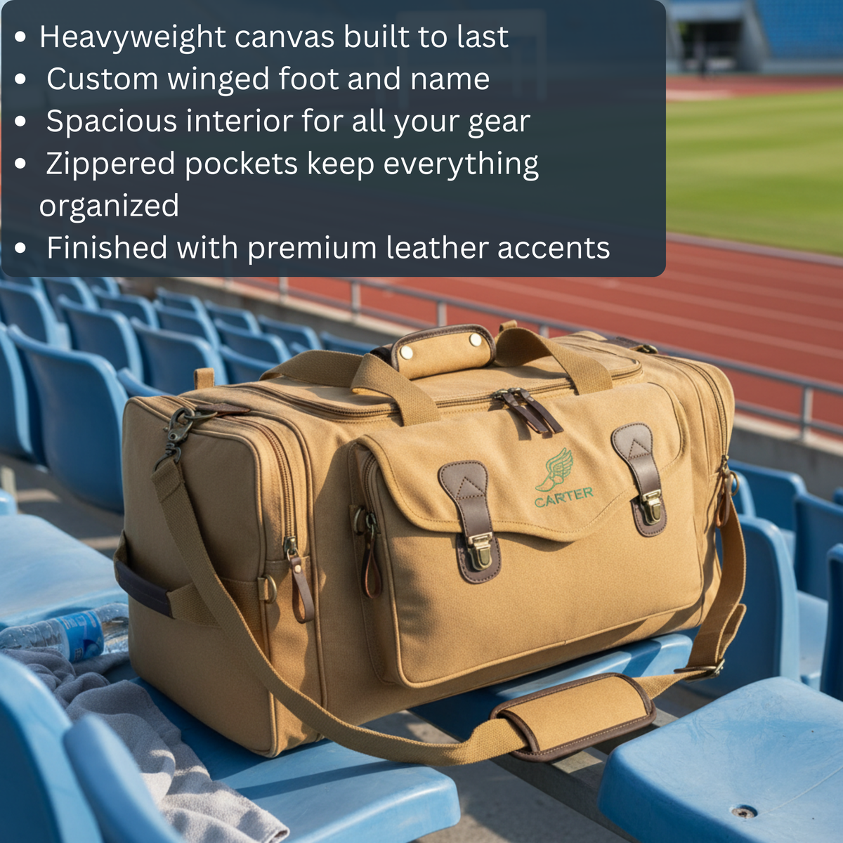 Milestone Track and Field Duffle