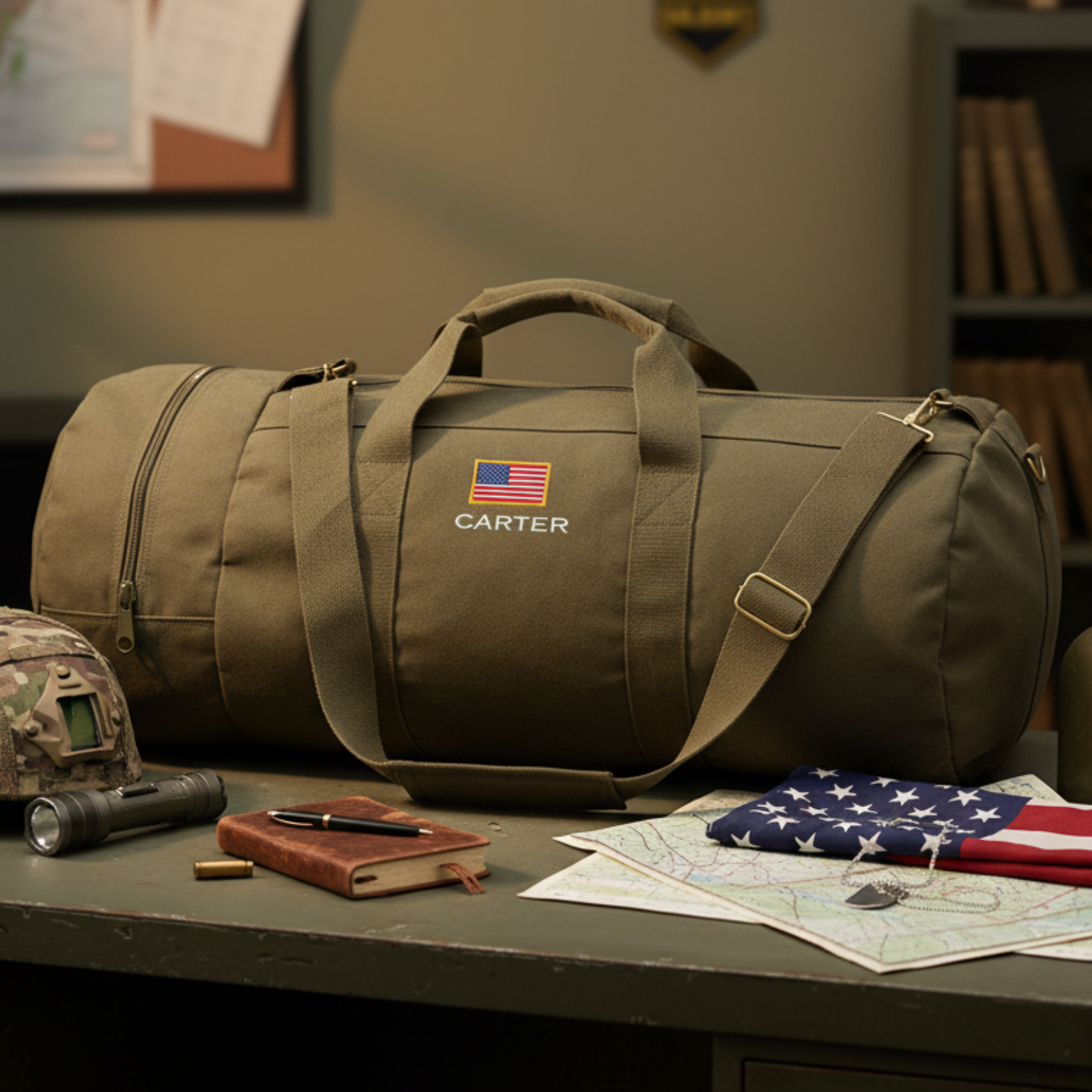 Military Loadout Duffle Bag