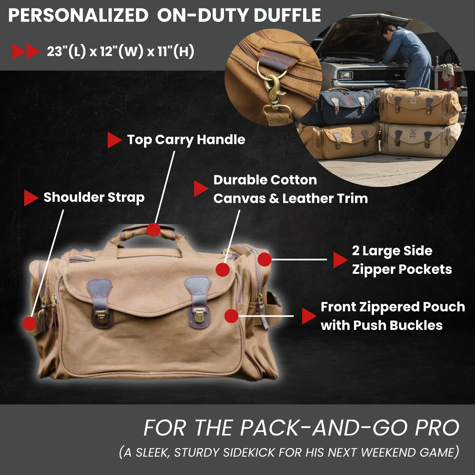 Wrench Time Duffle Bag