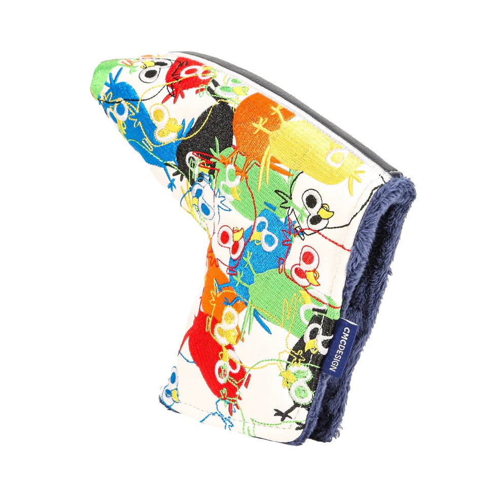 Unique Personalized Nuthin But Birdies Putter Headcover Customized Golf Head Covers Gifts for Men by Groovy Guy