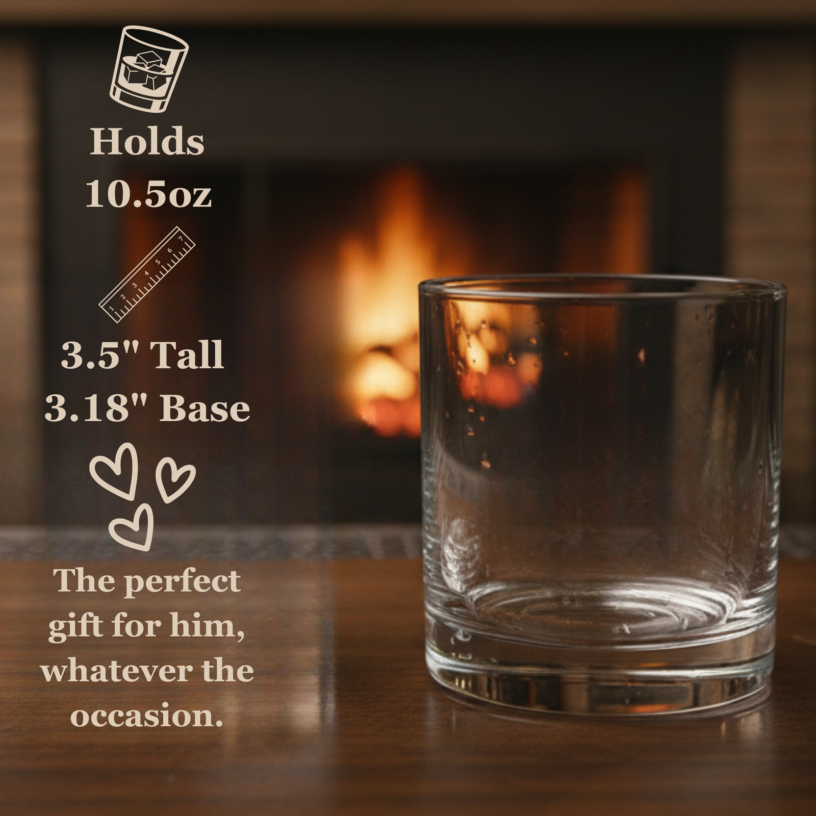 Cheeky Valentines Day Whiskey Glass