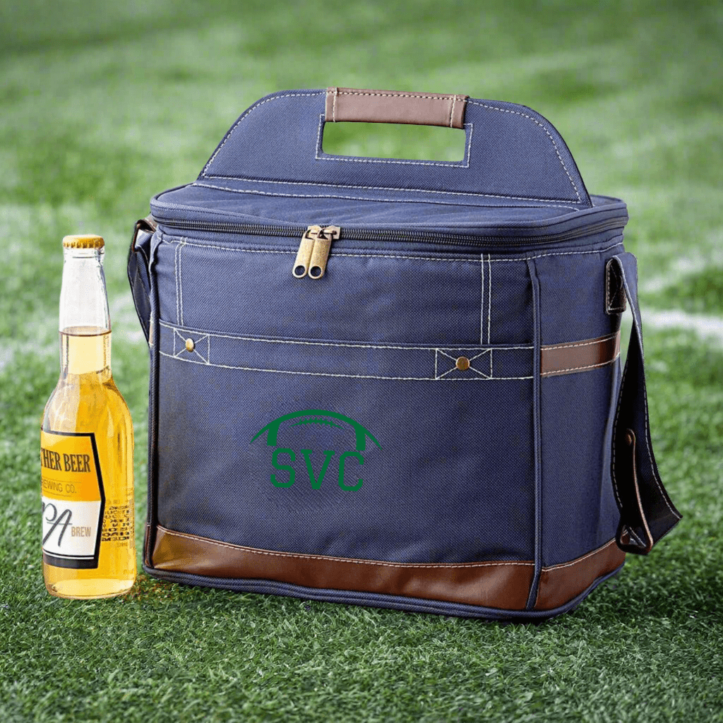 Unique Personalized End Zone Tailgate Cooler Customized Groomsmen Gifts Gifts for Men by Groovy Guy