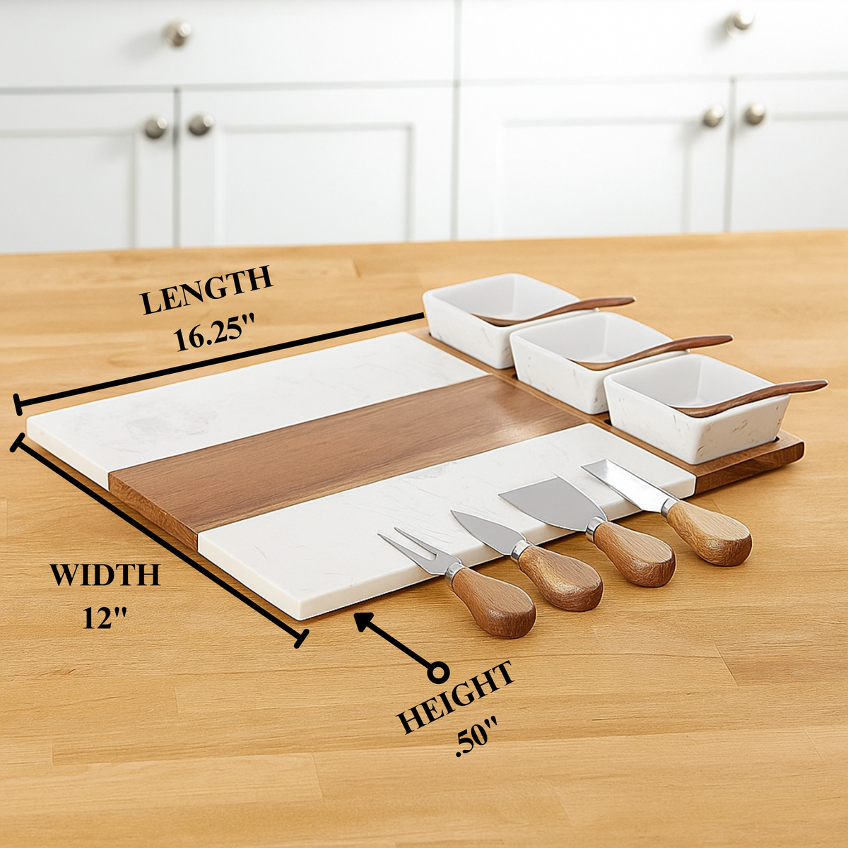 Personalized Marble Serving Board