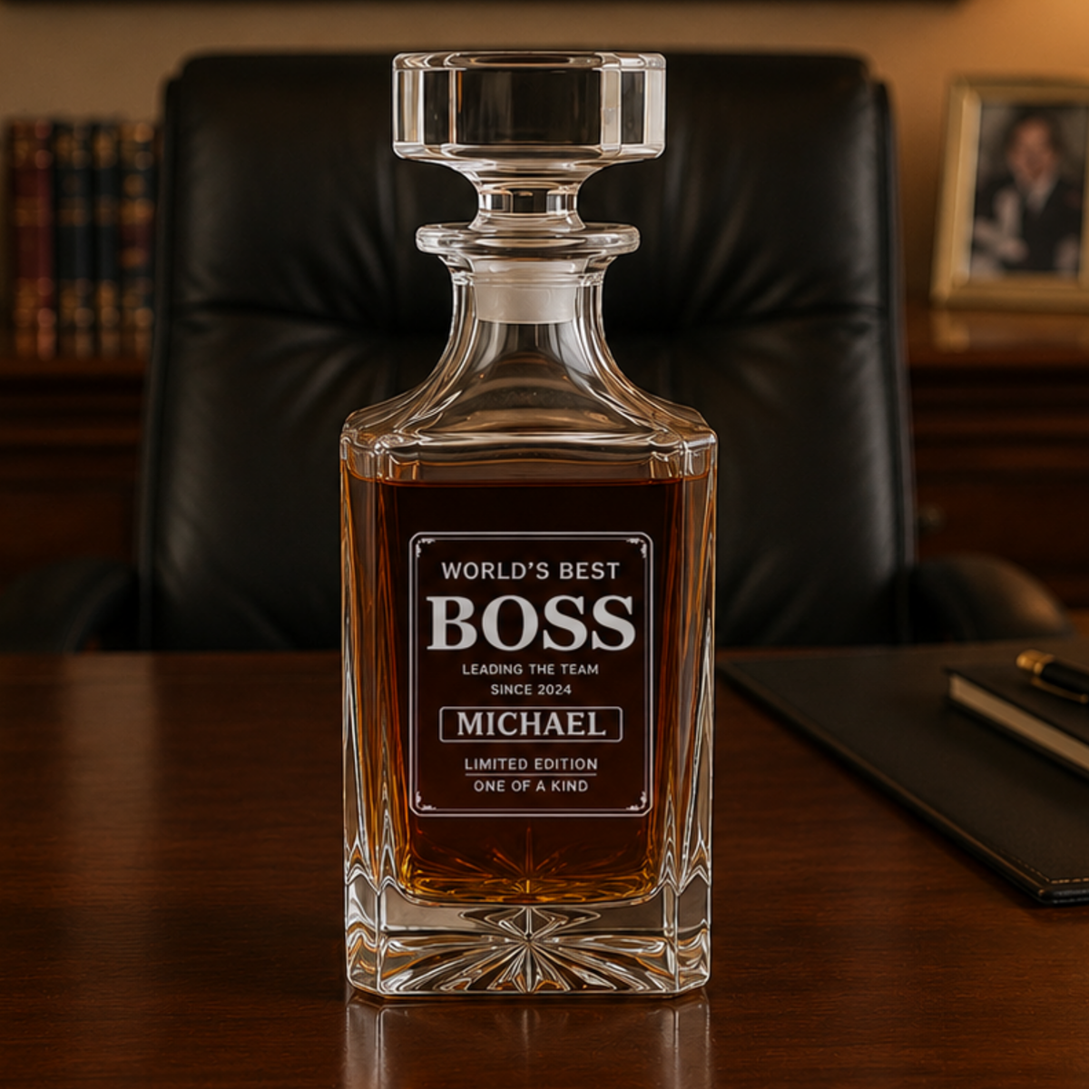 World's Best Boss Decanter