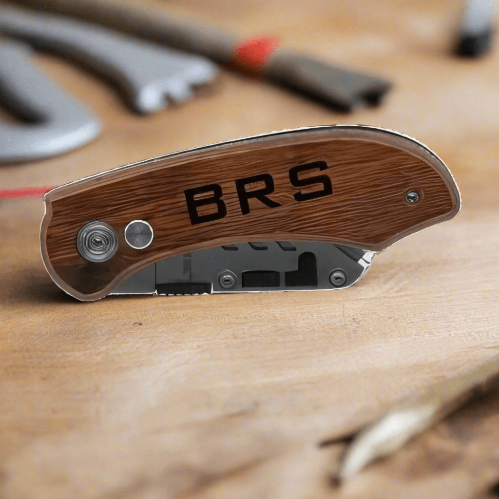 Unique Personalized Engraved PrecisionEdge Cutter Customized Knife Gifts for Men by Groovy Guy