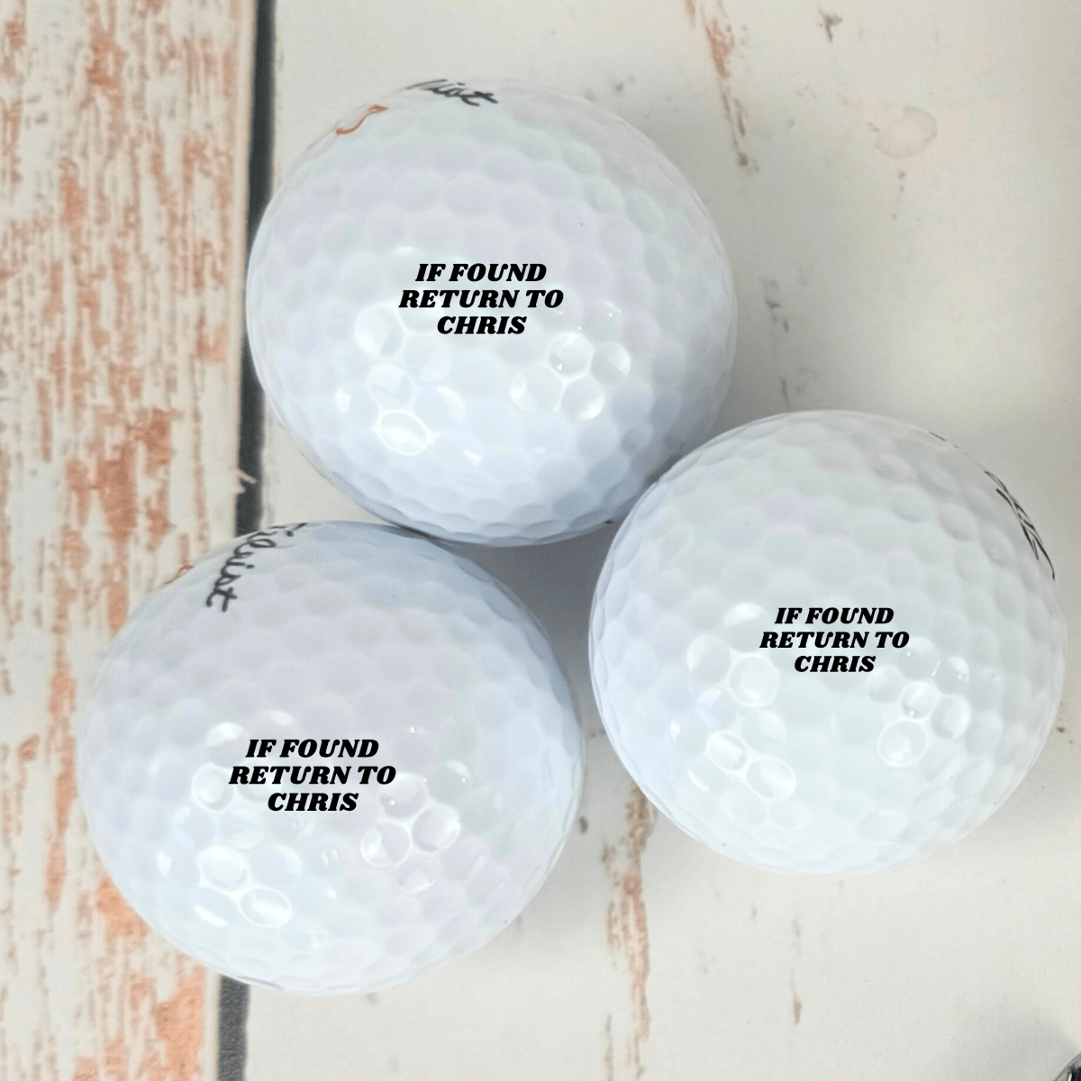 Unique Personalized Wedding Party Golf Gear Box Customized Gifts for Men by Groovy Guy