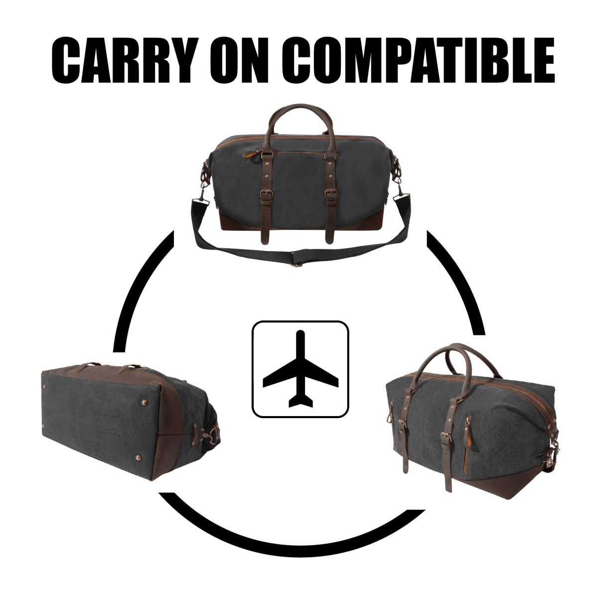 Unique Personalized Personalized Weekender Bag Customized Duffle Bag Gifts for Men by Groovy Guy