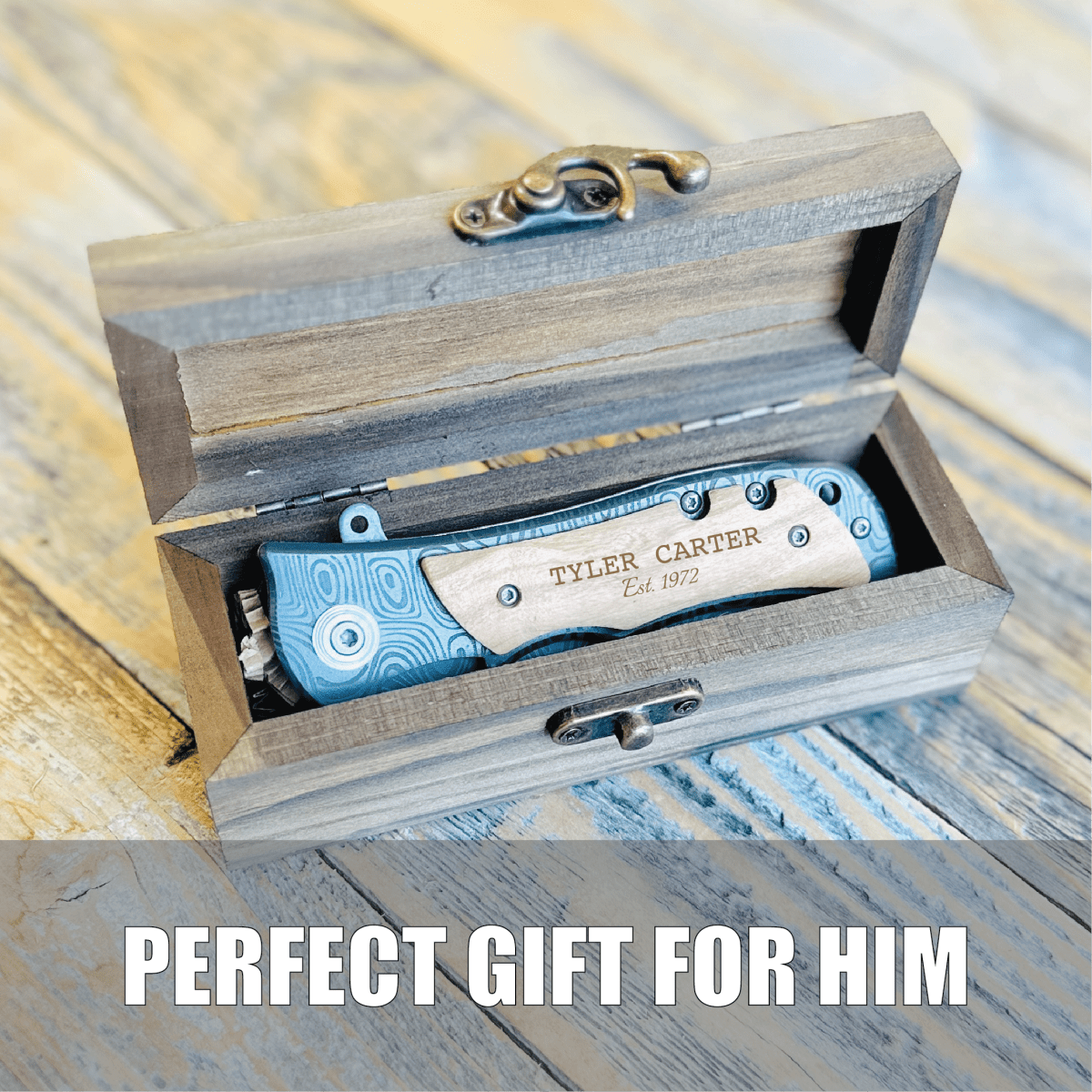 Unique Personalized Custom 70th Milestone Knife Customized Birthday Gifts for Men by Groovy Guy