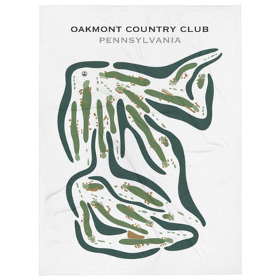 Oakmont Country Club, Pennsylvania - Printed Golf Courses