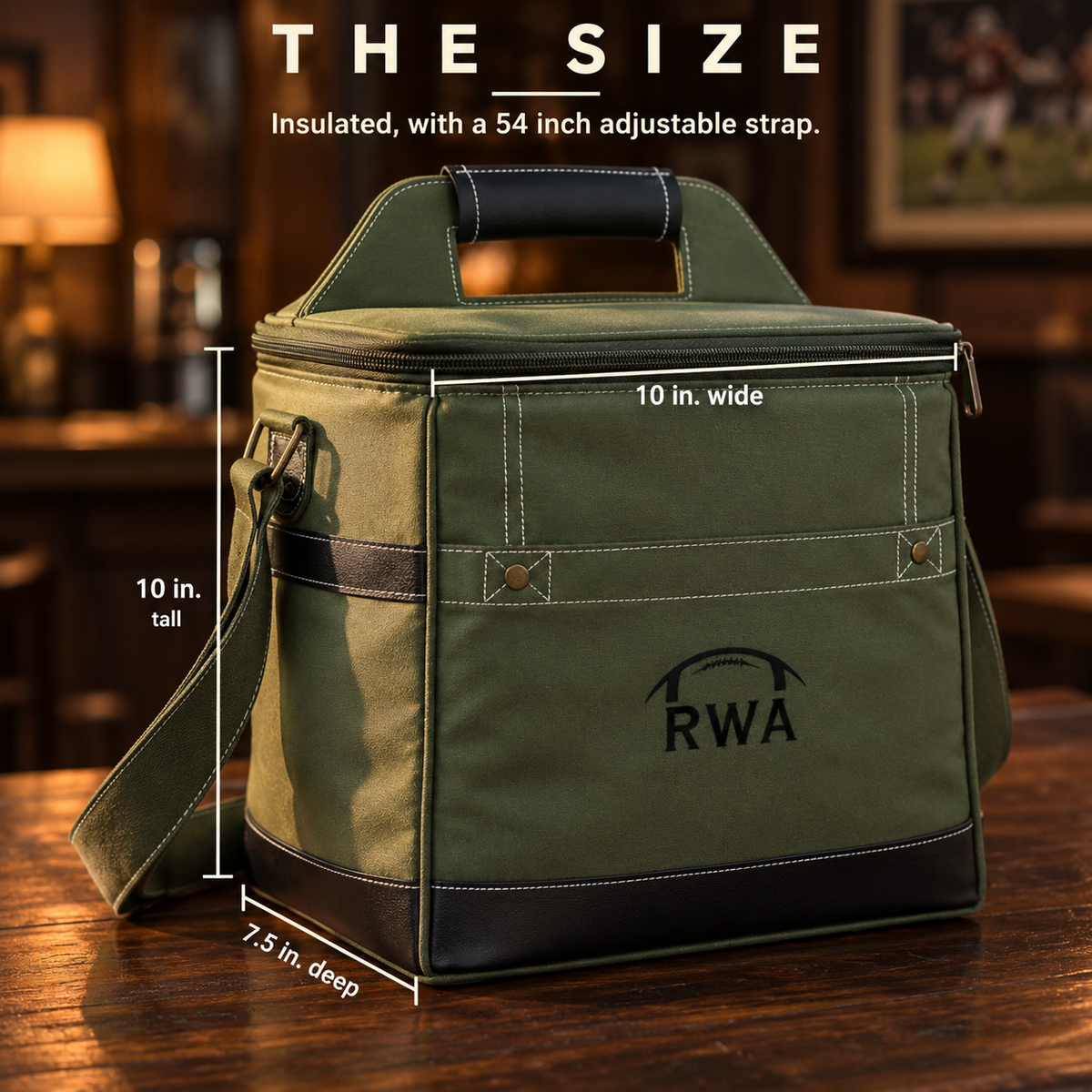 Game Day Personalized Tailgate Cooler