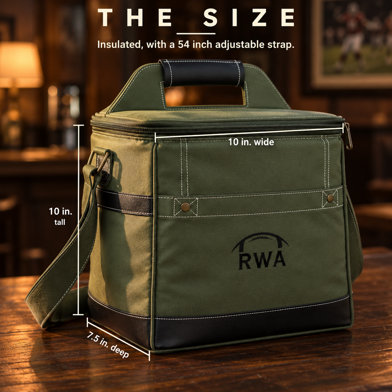 Game Day Personalized Tailgate Cooler