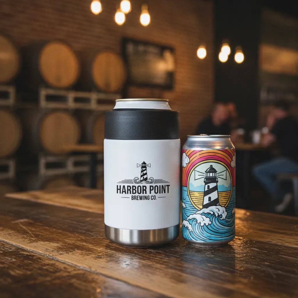 Custom Logo Insulated Can Cooler