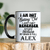 Black Funny Coffee Mug With Png Design
