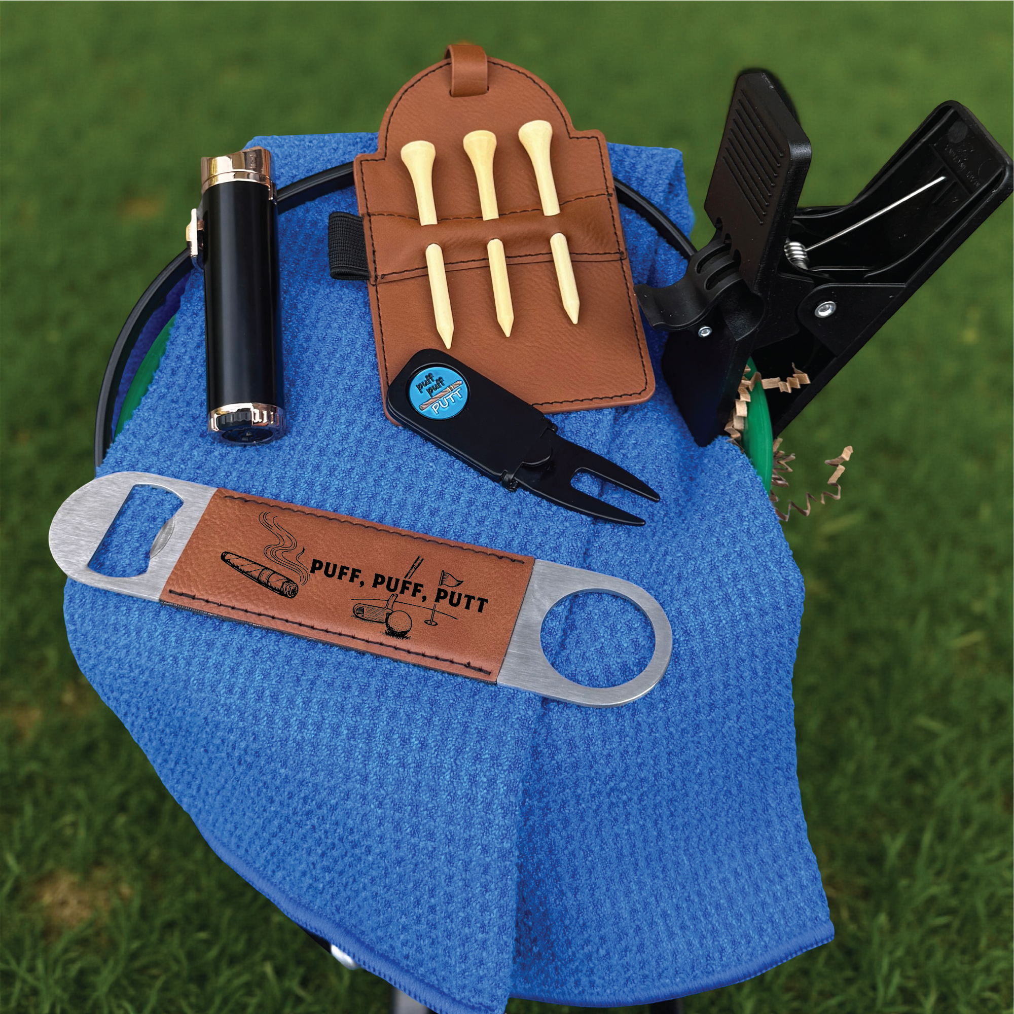 The Puff Puff Putt Gift Basket