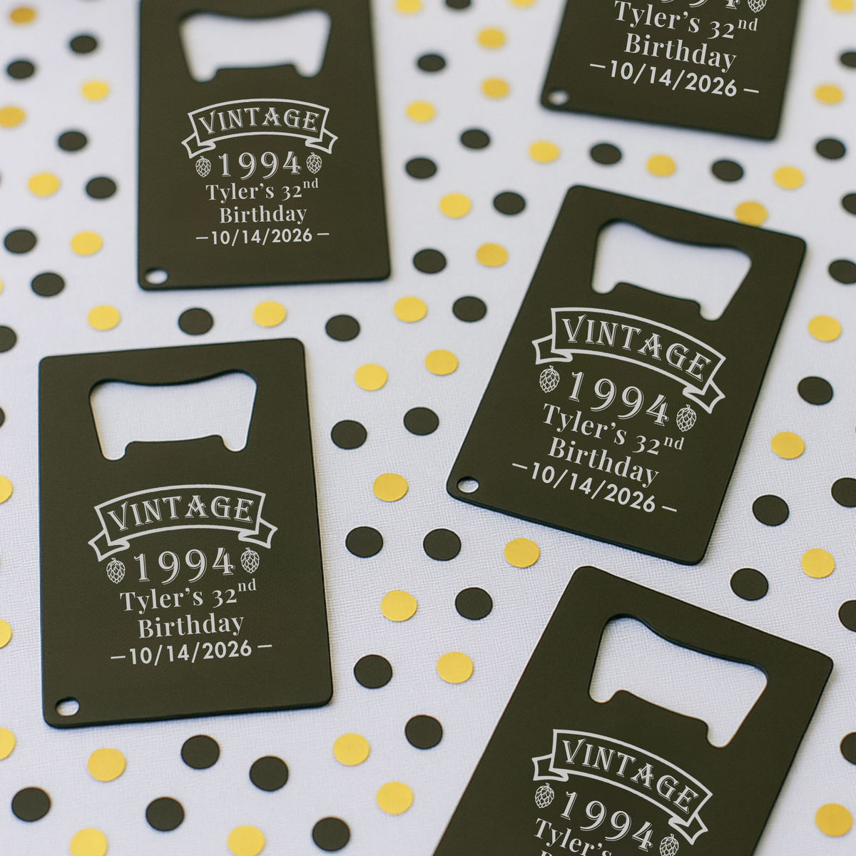 Birthday Bottle Openers